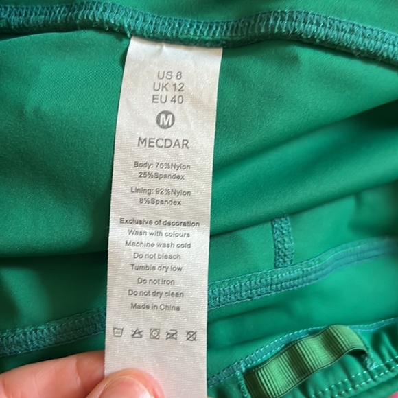 St Patrick’s Day Jameson EMERALD GREEN TENNIS SKIRT sz. M - Picture 11 of 12